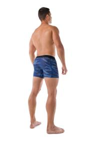 KILPI 2P NETT-M Tmavo modrá - čierna - funkčné boxerky