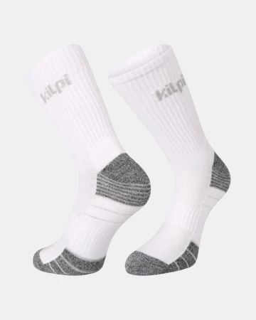KILPI 3P PALWAY-U Bílé unisex ponožky