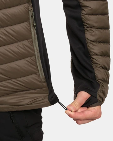 KILPI ACTIS-M Khaki pánská zateplená bunda