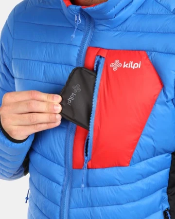 KILPI ACTIS-M Modrá pánská zateplená bunda