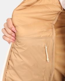 KILPI ACTIS-W Béžová dámská zateplená bunda