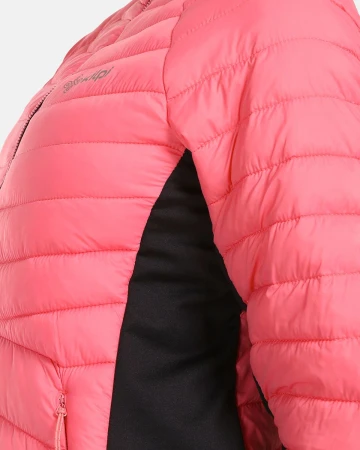 KILPI ACTIS-W Růžová dámská zateplená bunda
