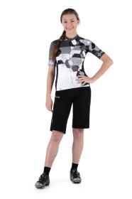 Kilpi ADAMELLO-W čierny dámsky cyklistický dres