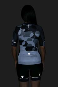 Kilpi ADAMELLO-W čierny dámsky cyklistický dres