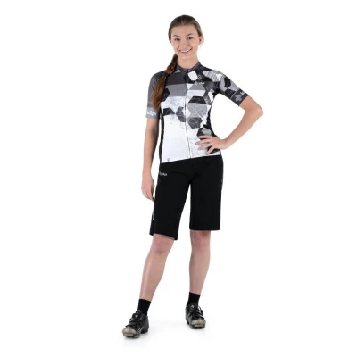 Kilpi ADAMELLO-W černý dámský cyklistický dres