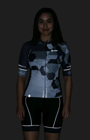 Kilpi ADAMELLO-W černý dámský cyklistický dres POUZE 34 (VÝPRODEJ)