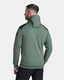 KILPI ADELAN-M Tmavozelená pánska mikina