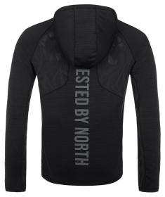 KILPI AILEEN-M Čierna pánska ľahká technická mikina