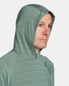 KILPI AILEEN-M Tmavozelená pánska mikina