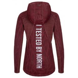Kilpi AILEEN-W tmavě červená dámská funkční mikina