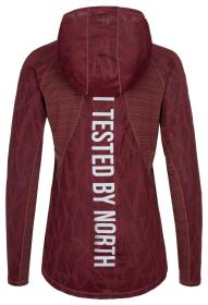 Kilpi AILEEN-W tmavě červená dámská funkční mikina
