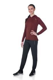 Kilpi AILEEN-W tmavě červená dámská funkční mikina