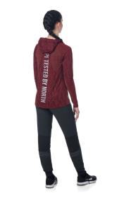 Kilpi AILEEN-W tmavě červená dámská funkční mikina