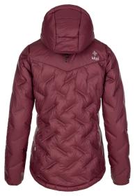 Kilpi ALBERTA-W tmavě červená dámská zimní bunda