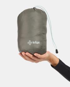 KILPI ALBERTA-W Tmavě zelená dámská péřová bunda