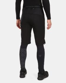 KILPI ALDINE-M Černé pánské softshellové kraťasy