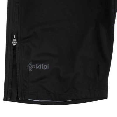 KILPI ALDINE-M Černé pánské softshellové kraťasy