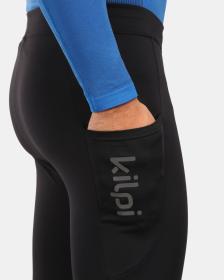 KILPI ALEXO-M Černé pánské sportovní legíny