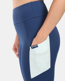 KILPI ALEXO-W Tmavě modré dámské sportovní legíny