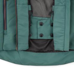 KILPI ALISIA-W Tmavě zelená dámská lyžařská bunda