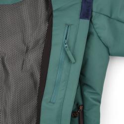 KILPI ALISIA-W Tmavě zelená dámská lyžařská bunda