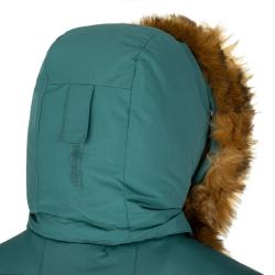 KILPI ALISIA-W Tmavě zelená dámská lyžařská bunda