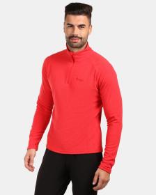 KILPI ALMERI-M Červená pánská fleecová mikina KILPI ALMERI-M Červená pánská fleecová mikina