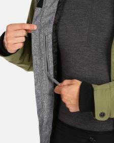 KILPI ALPHA-M Zelená pánska zimná bunda