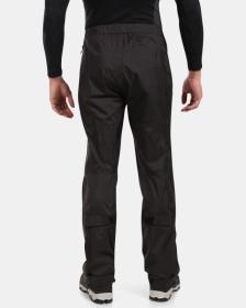 KILPI ALPIN-M Černé pánské hardshellové a nepromokavé kalhoty POUZE L (VÝPRODEJ)