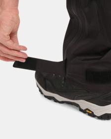 KILPI ALPIN-M Černé pánské hardshellové a nepromokavé kalhoty POUZE XL (VÝPRODEJ)