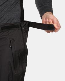 KILPI ALPIN-M Černé pánské nepromokavé hardshellové kalhoty POUZE L (VÝPRODEJ)