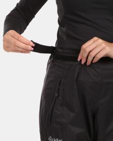 KILPI ALPIN-W Černé dámské nepromokavé hardshellové kalhoty