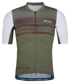 Kilpi ALVI-M khaki pánský cyklistický dres