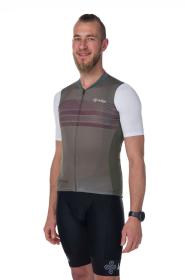 Kilpi ALVI-M khaki pánský cyklistický dres
