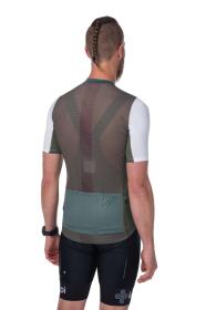 Kilpi ALVI-M khaki pánsky cyklistický dres