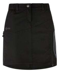 KILPI ANA-W Čierna dámska sukňa