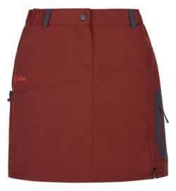 Kilpi ANA-W tmavá červená outdoorová sukňa