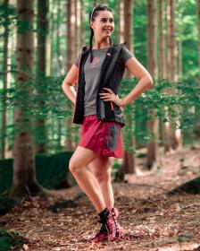 Kilpi ANA-W tmavě červená outdoorová sukně