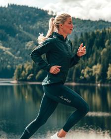 KILPI ANORI-W Tmavě zelená dámská outdoorová bunda