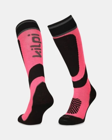 KILPI ANXO-U Růžové unisex lyžařské podkolenky KILPI ANXO-U Růžové unisex lyžařské podkolenky