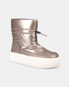 KILPI APOLO HIGH-W Béžové dámské vysoké sněhule