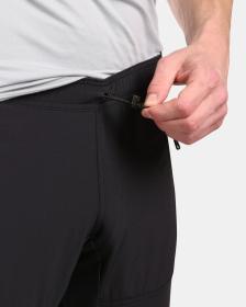 KILPI ARANDI-M Černé pánské outdoorové kalhoty