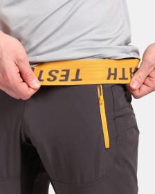 KILPI ARANDI-M Tmavo šedé pánske outdoorové nohavice