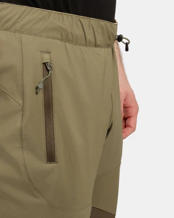 KILPI ARANDI-M Zelené pánské outdoorové kalhoty
