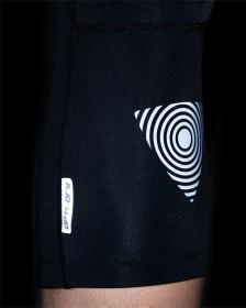 Kilpi ARENAL-M černé pánské 3/4 cyklistické legíny