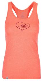 Kilpi ARIANA-W korálové dámske športové tielko Kilpi ARIANA-W korálové dámske športové tielko