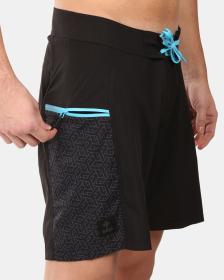 KILPI ARIANY-M Čierne pánske plavecké kraťasy