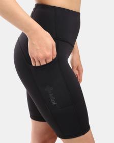 KILPI ARTEMI-W Čierne dámske krátke legíny