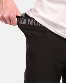 KILPI ASHER-M Čierne pánske šortky