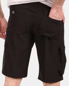 KILPI ASHER-M Čierne pánske šortky